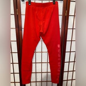 Nike Leggings Womens Small Leg A See Red Just Do It Elastic Waist Gym Casual - S